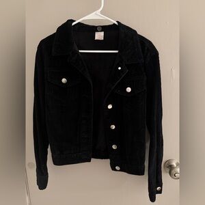 Black Corduroy Jacket